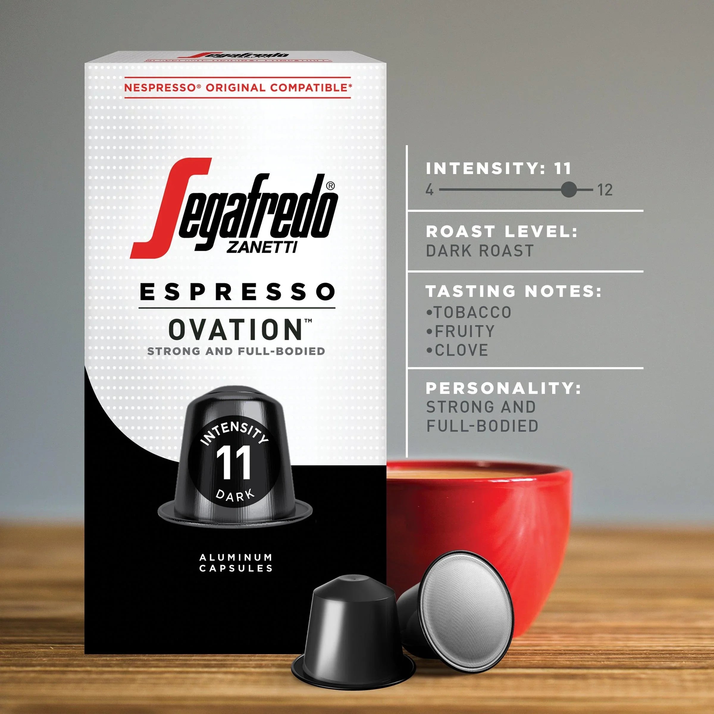 Espresso Aluminum Capsules – Dark Roast Variety Pack, 40 ct. - Segafredo Zanetti® Coffee