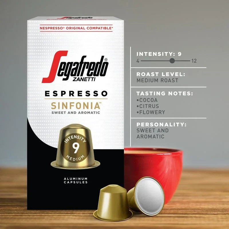 Segafredo Zanetti Sinfonia Nespresso