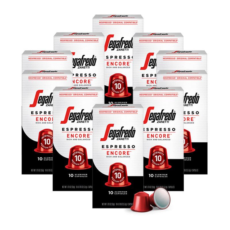 Encore™ - Intensity 10 NESPRESSO® Original Capsules - Segafredo Zanetti® Coffee