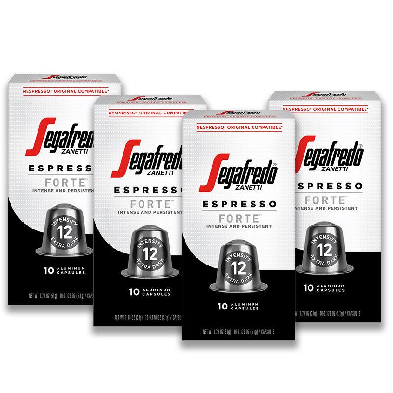 Forte™ - Intensity 12 NESPRESSO® Original Capsules - Segafredo Zanetti® Coffee