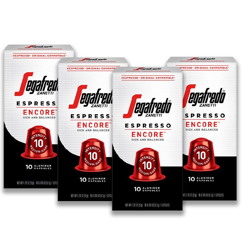 Encore™ - Intensity 10 NESPRESSO® Original Capsules - Segafredo Zanetti® Coffee