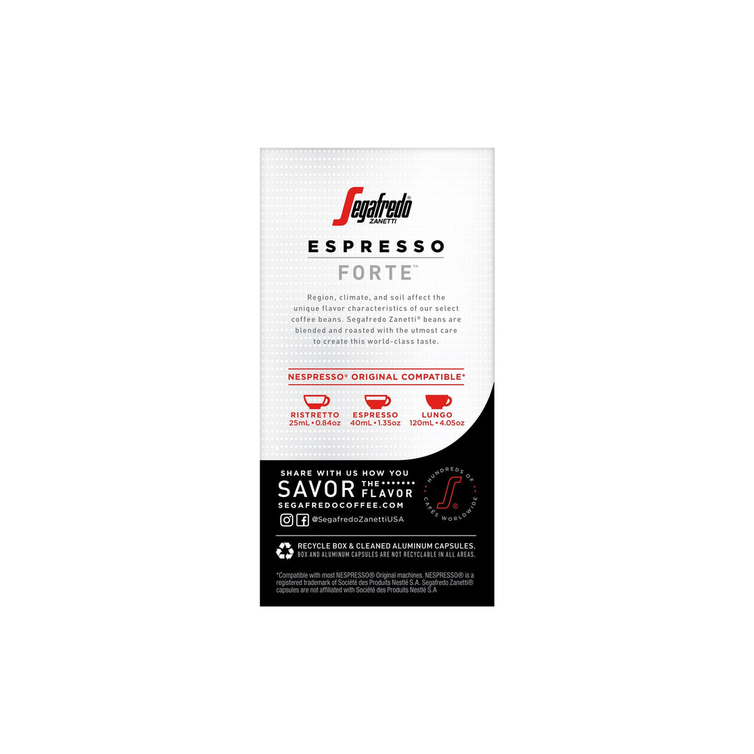 Segafredo Zanetti Forte Nespresso