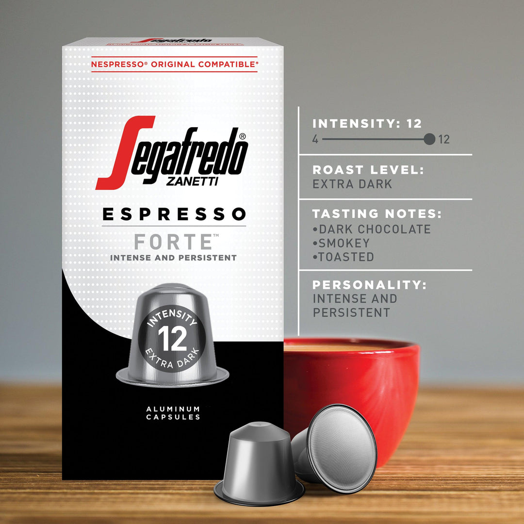 Espresso Aluminum Capsules – Dark Roast Variety Pack, 40 ct. - Segafredo Zanetti® Coffee