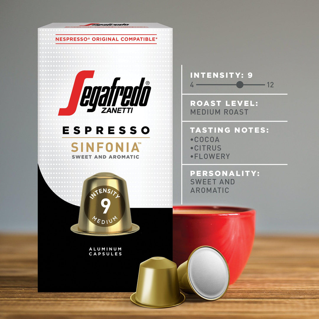 Espresso Aluminum Capsules – Medium Roast Variety Pack, 40 ct. - Segafredo Zanetti® Coffee