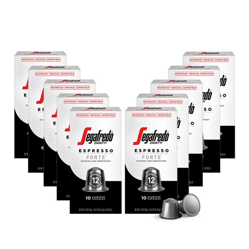 Forte™ - Intensity 12 NESPRESSO® Original Capsules - Segafredo Zanetti® Coffee